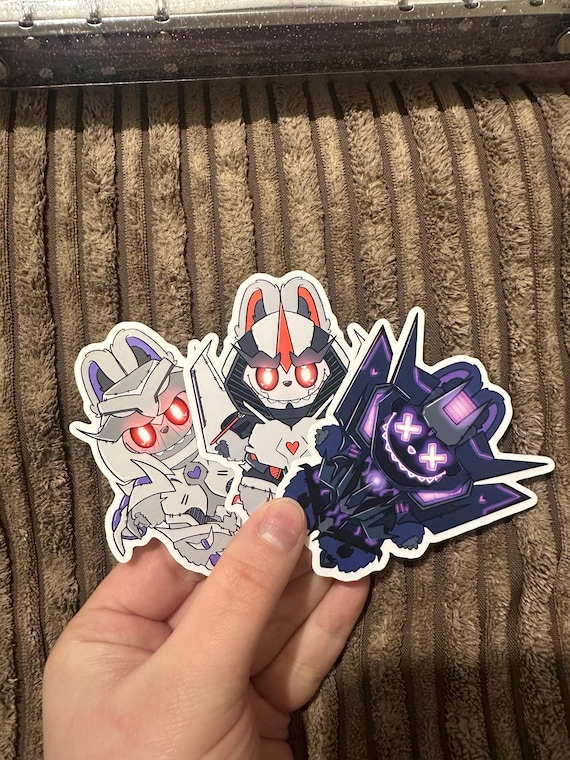 Transformers Prime Decepticon Labubu 3” Glossy Vinyl Stickers! - Etsy