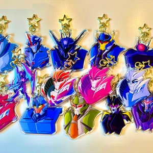 Transformers Prime Decepticons 3” Chunky Epoxy Keychain Charms!