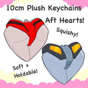 Transformers Aft Hearts 10cm Plush Keychain!
