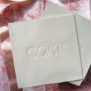 25 Personalized Embossed Linen-Like Napkins, Custom Monogram Wedding, Bridal Shower, Anniversary, or Elegant Party Napkins