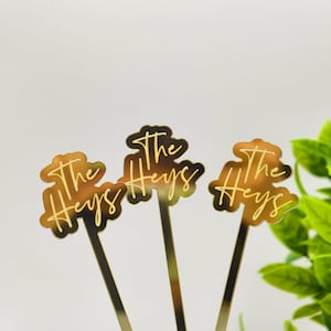 Benutzerdefinierte Acryl-Getränkerührer - Personalisierte Cocktail-Sweat-Sticks für Hochzeit, Party, Geburtstag, Event, Spiegel-Getränkedeckel