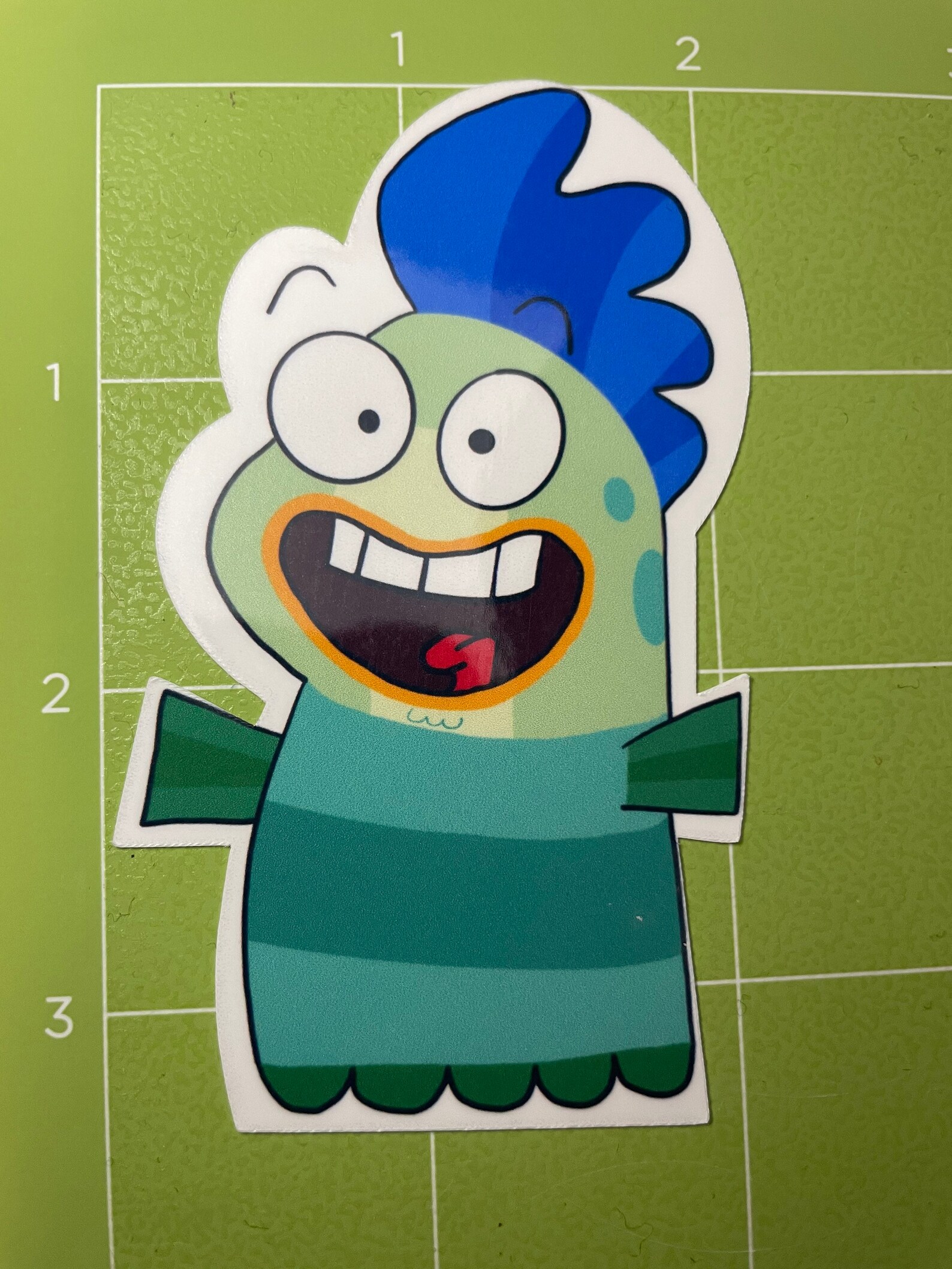 Milo Fish Hooks Sticker Etsy