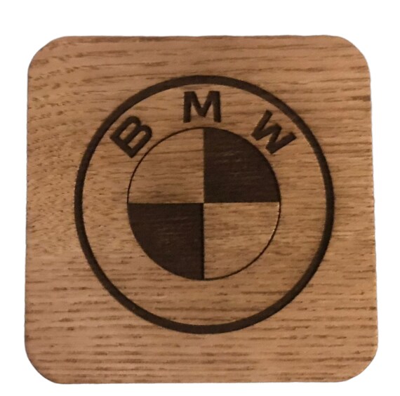 BMW Car Logo Coaster in Granite or Wood Etsy Australia