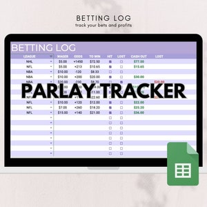 Parlay Sportsbook Sports Betting Tracker
