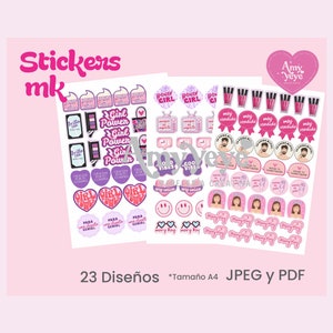 Stickers Beauty Mk