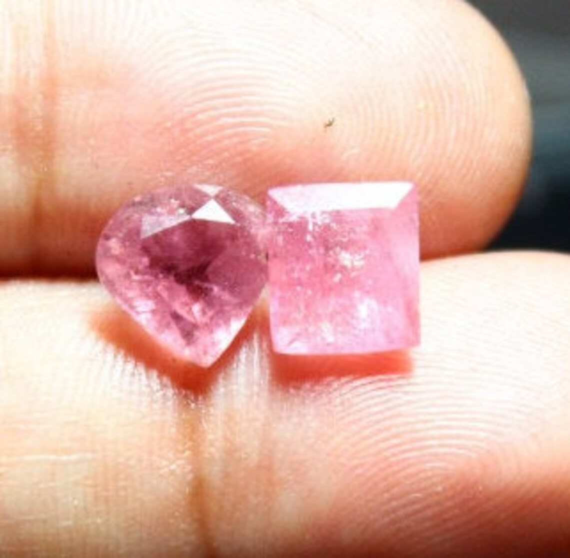 AAA Natural Ruby Mozambique Cut Stone Ruby Diamond Cut | Etsy