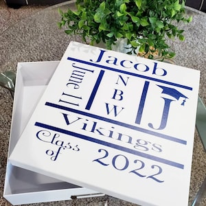 Graduation Gift/Graduation Memory Box/Graduation Gift Box/Gift for Graduation/Graduation Keepsake Box