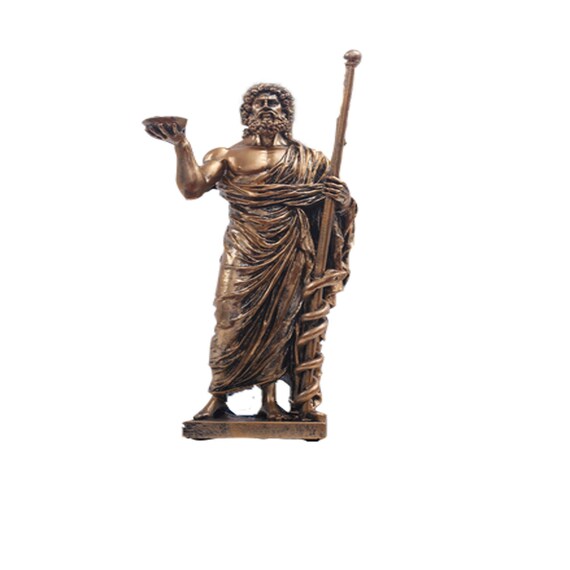 Vintage God Zeus Statue 14 Olympian God Sculpture Etsy