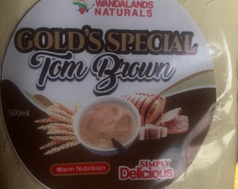 Nutrition chaude Gold's Special « Tom Brown » 500 mil