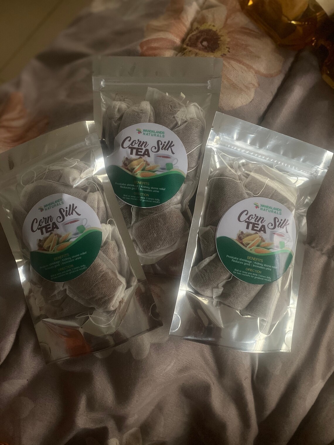 Corn Silk Tea Prostate Shrinkage/ Kidney Stone Relief Etsy