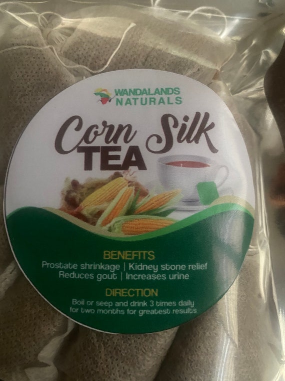 Corn Silk Tea Prostate Shrinkage/ Kidney Stone Relief Etsy