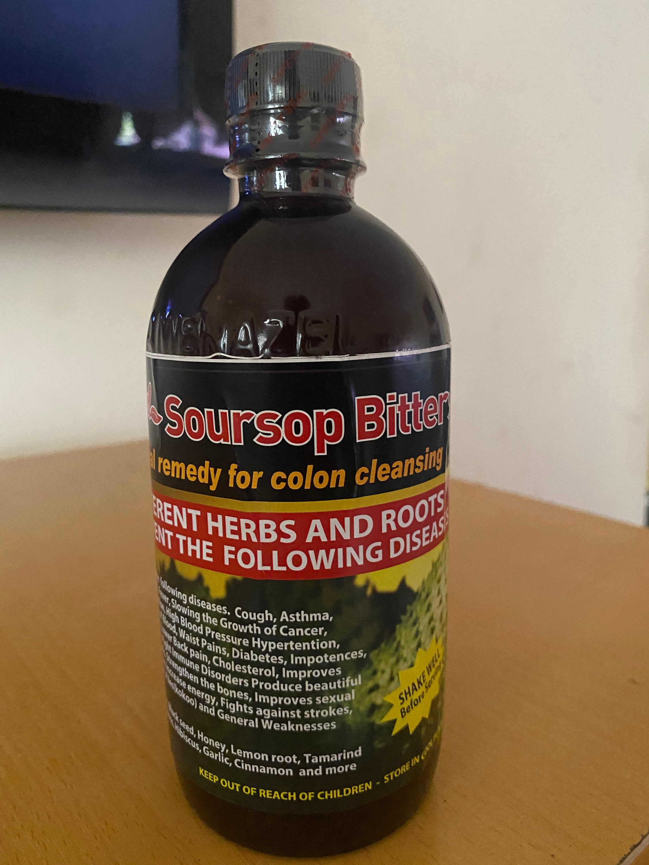 Amenazel Soursop Bitters 16 Oz Etsy Canada