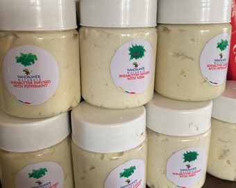 Sheabutter whipped and Infused with Herbs