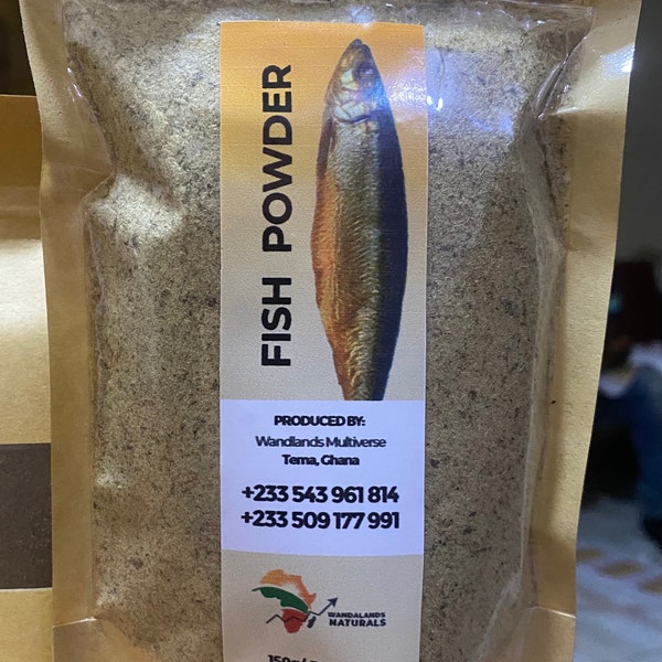 Dry Flounder Powder Etsy