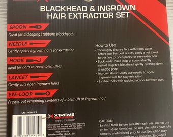 Blackhead & Ingrown Hair Extractor Set