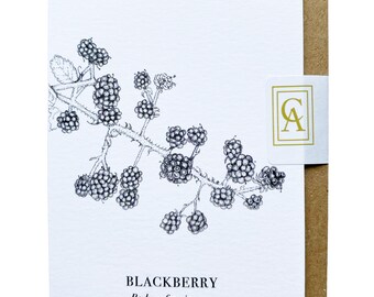 Blackberries Greeting Card