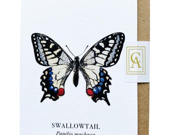 Swallowtail Butterfly Greeting Card