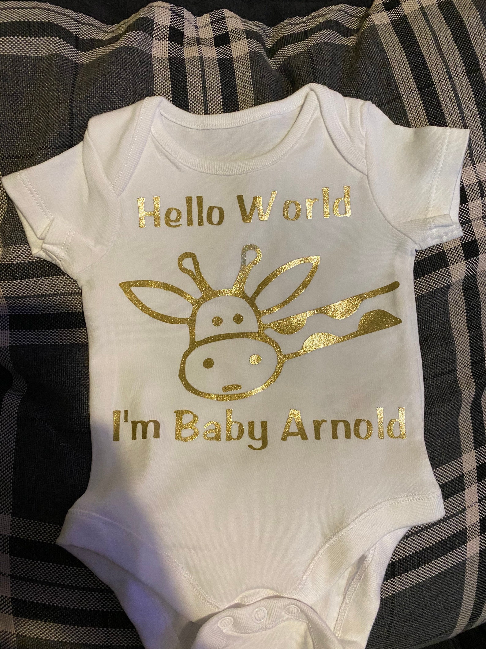 Personalised baby vests for sale Etsy