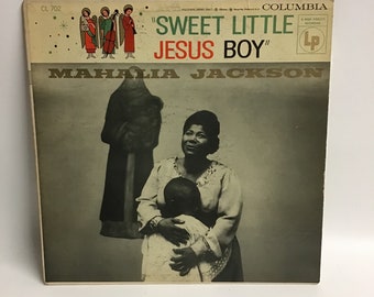 Mahalia Jackson Vinyl Album Sweet Little Jesus Boy