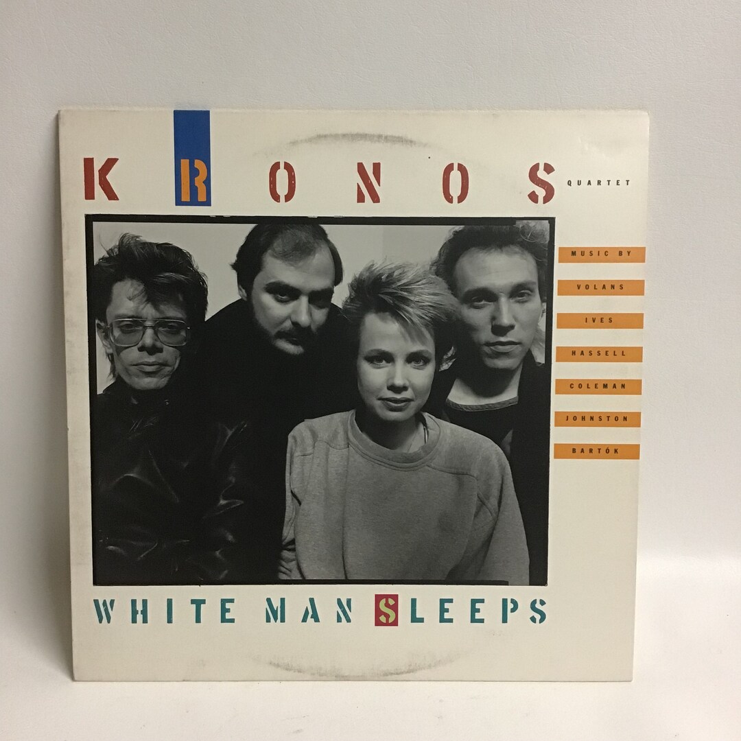 Kronos White Ruler Kronos Quartet Vinyl Album White Man Sleeps - Etsy