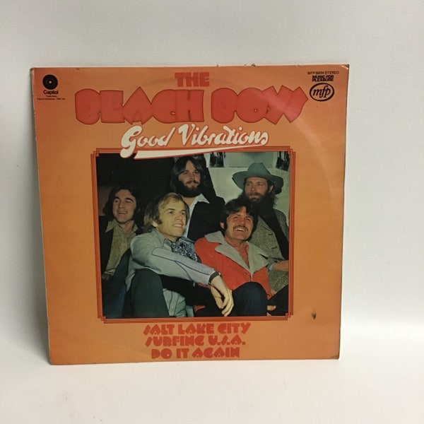 The Beach Boys Vinyl Album Good Vibrations