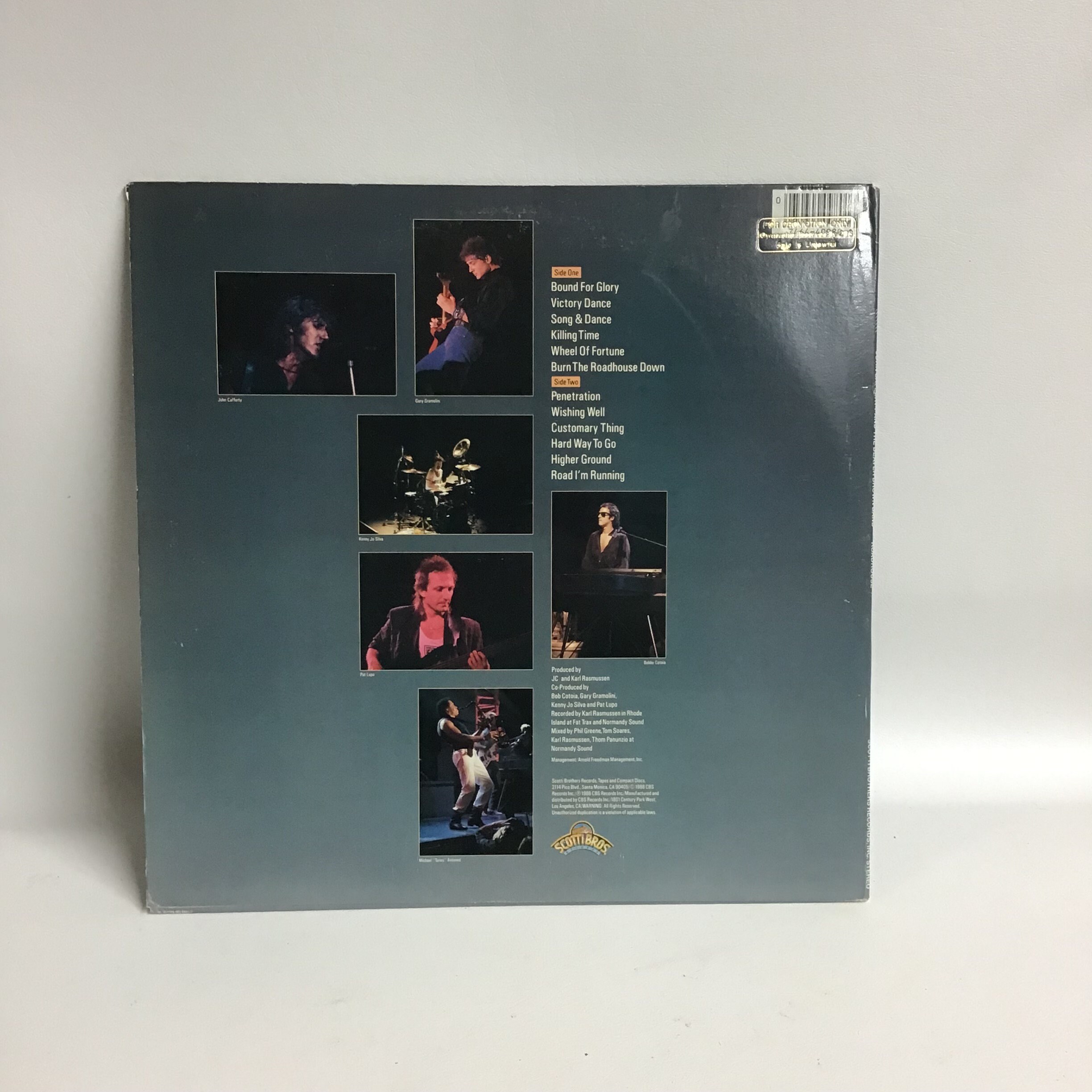 John Cafferty and the Beaver Brown Band Vinyl Album Roadhouse 1988