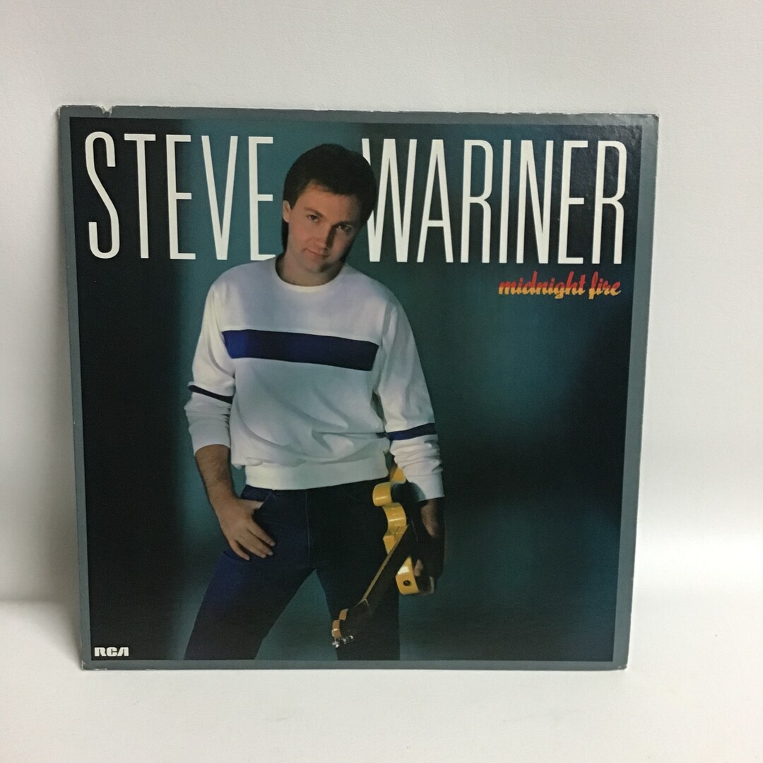 Steve Wariner Vinyl Album Midnight Fire - Etsy