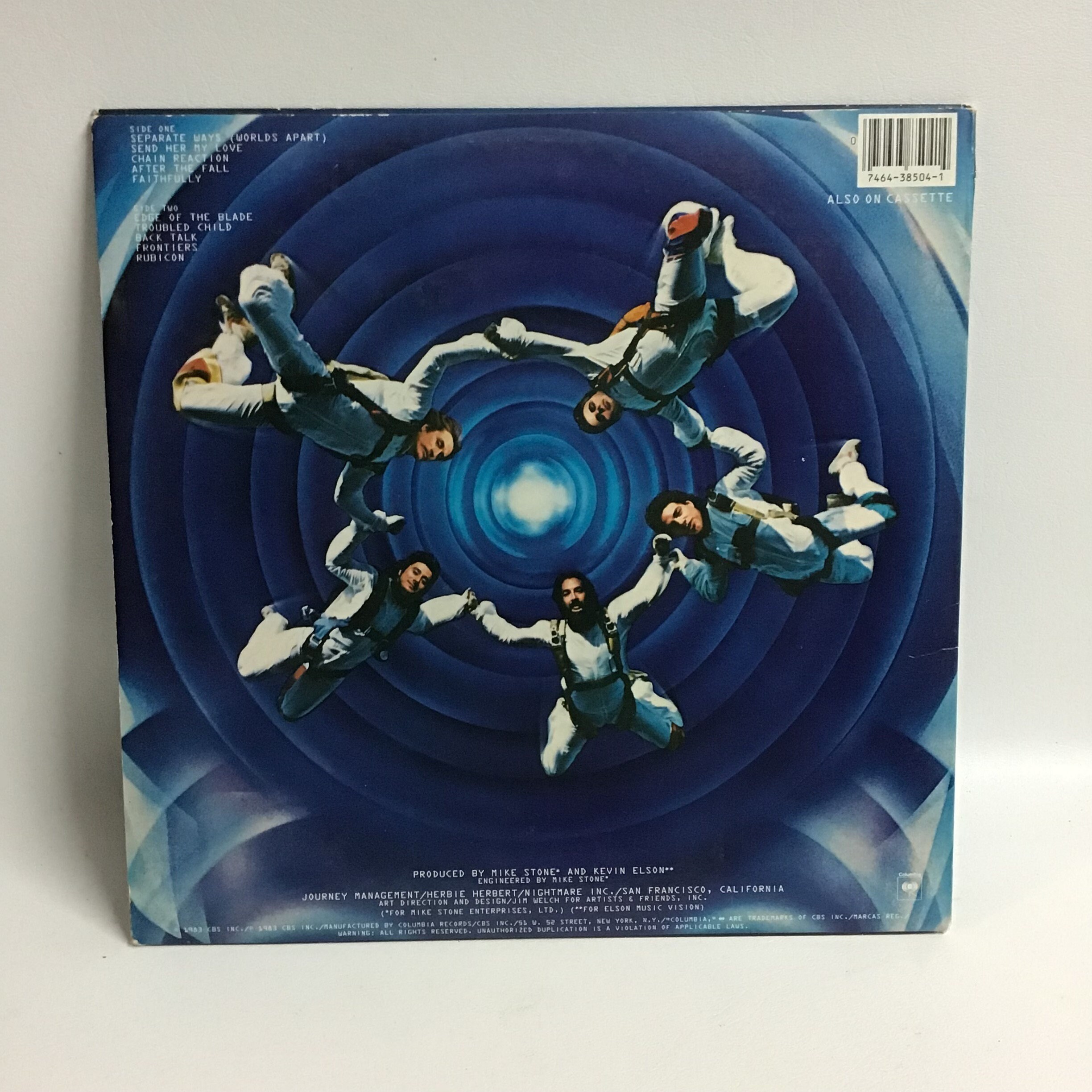Journey Vinyl Album Frontiers - Etsy