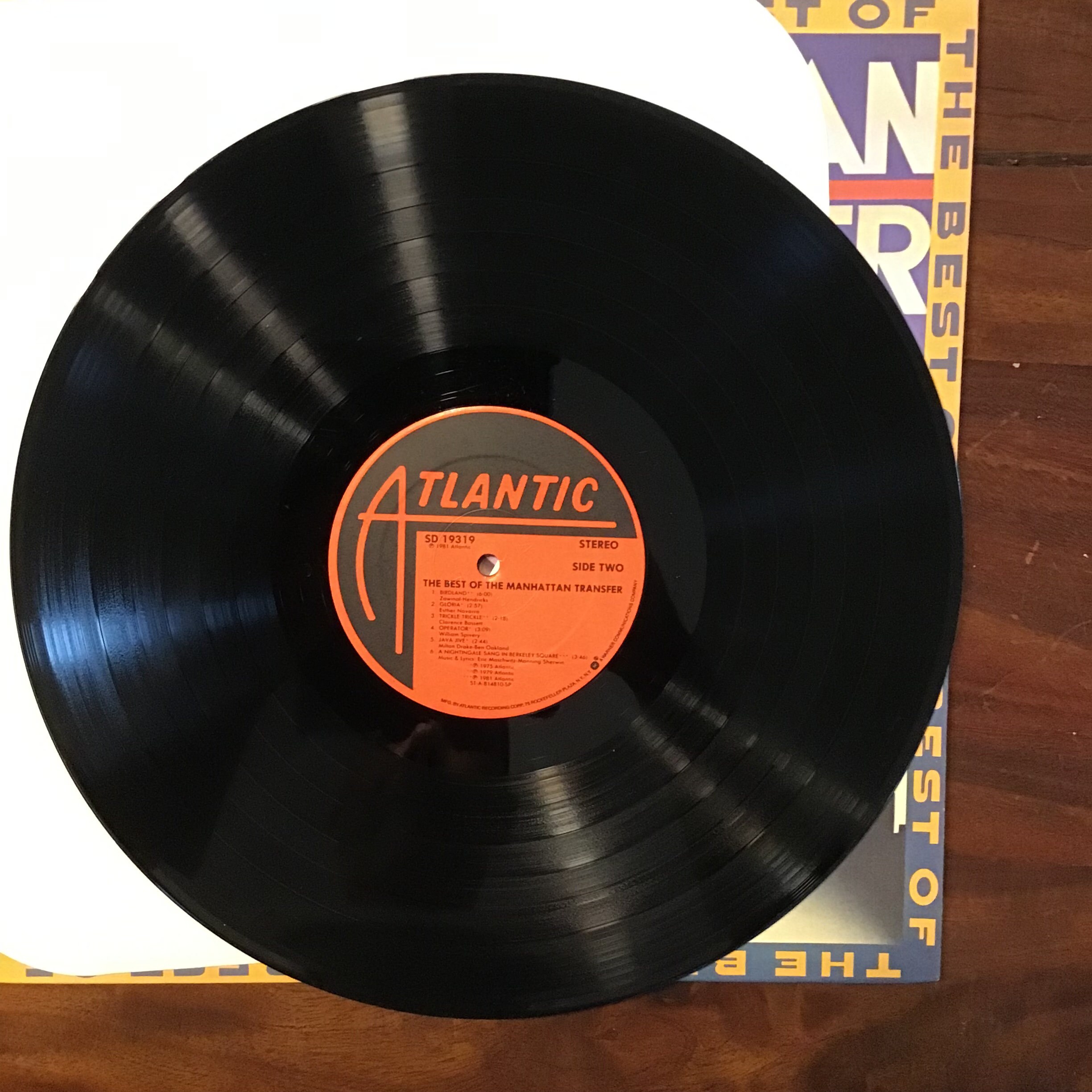 Manhattan Transfer Vinyl Album the Best of the Manhattan Transfer