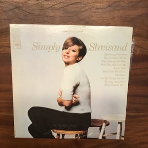 Barbra Streisand Vinyl Album