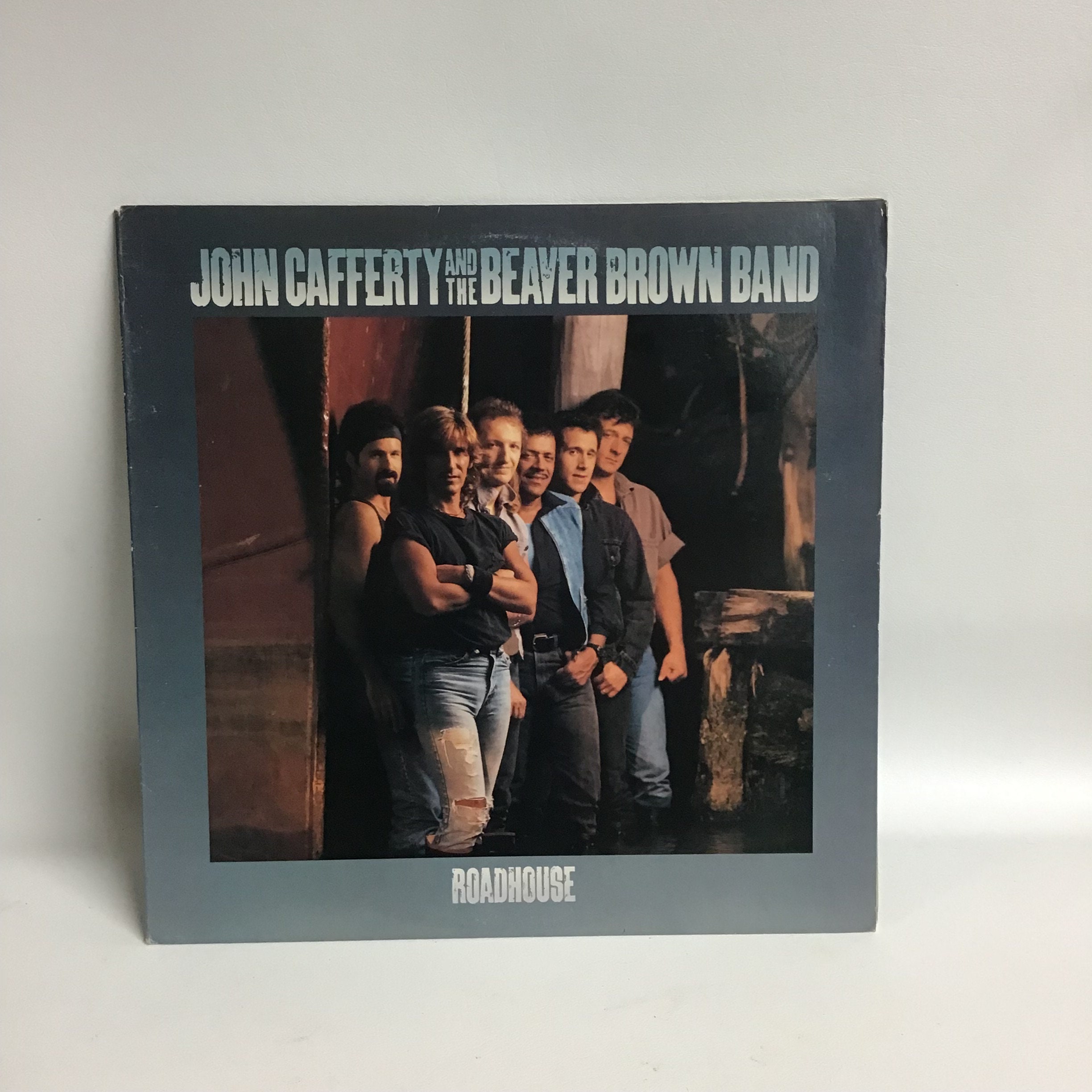 John Cafferty and the Beaver Brown Band Vinyl Album Roadhouse 1988