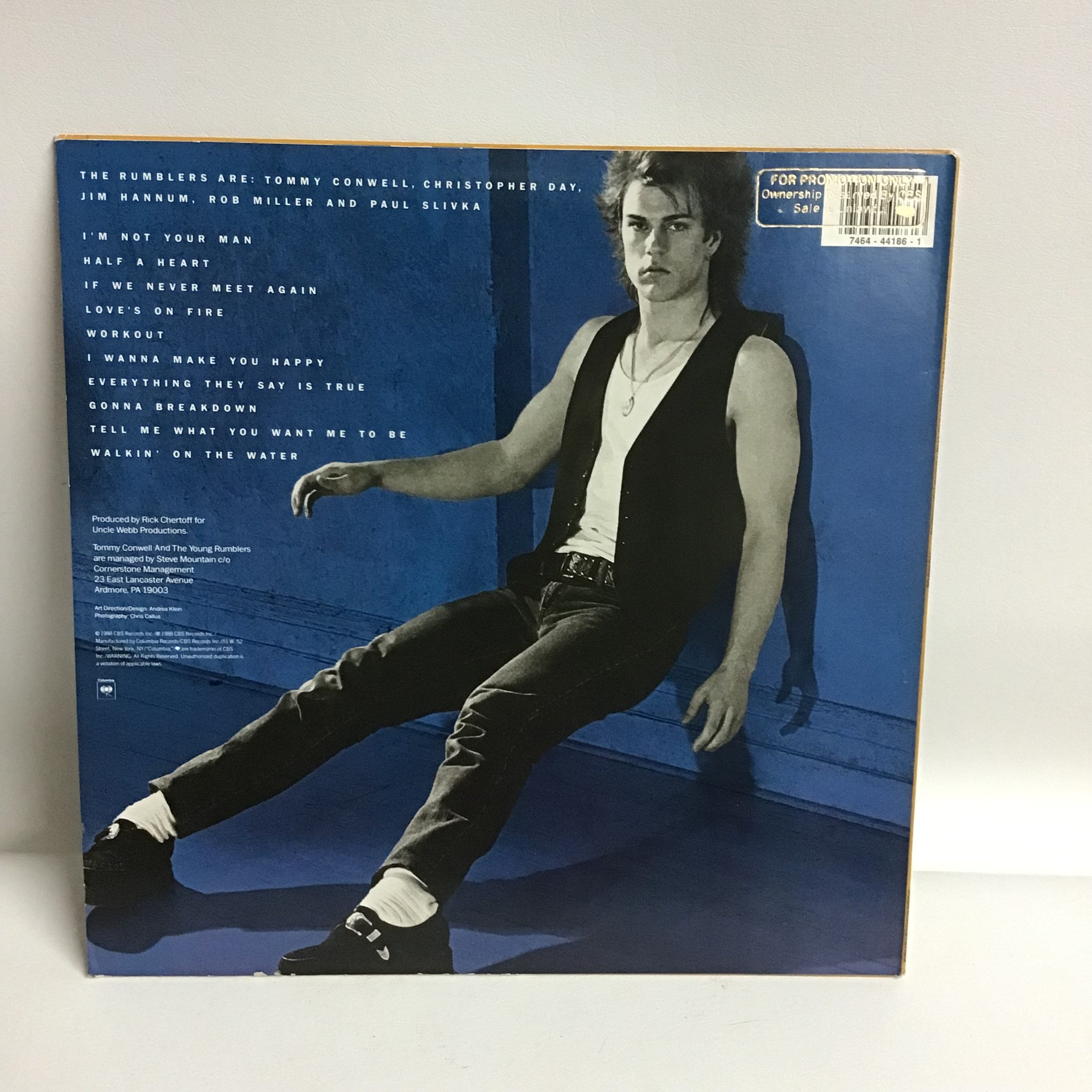 Tommy Conwell and the Young Rumblers Vinyl Album Rumble - Etsy