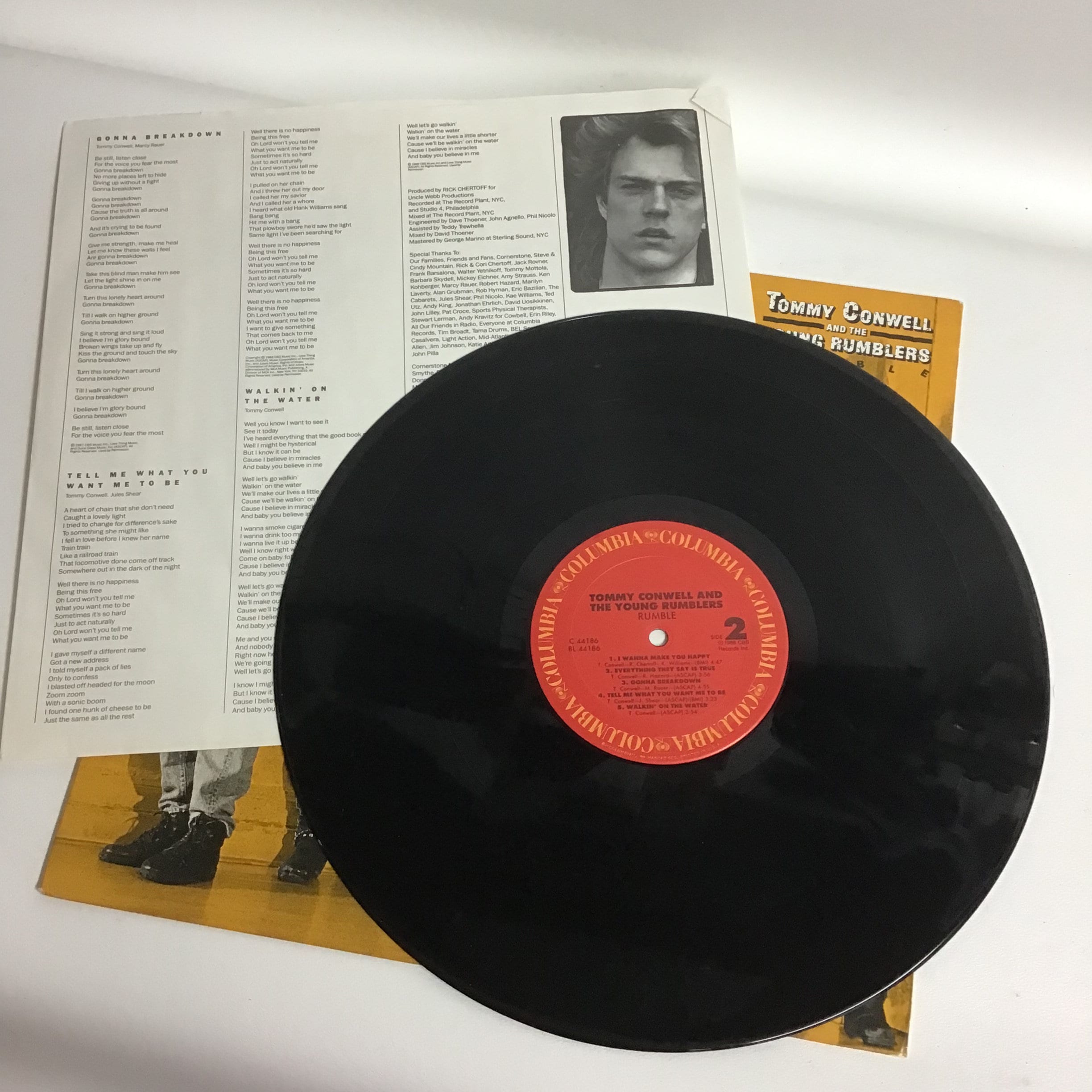 Tommy Conwell and the Young Rumblers Vinyl Album Rumble - Etsy