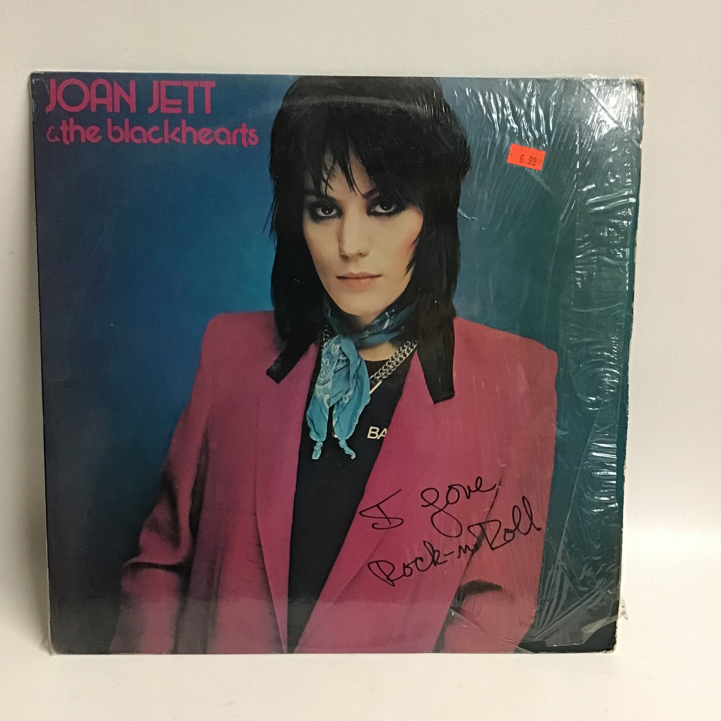 Joan Jett and the Blackhearts Vinyl Album I Love Rock N Roll