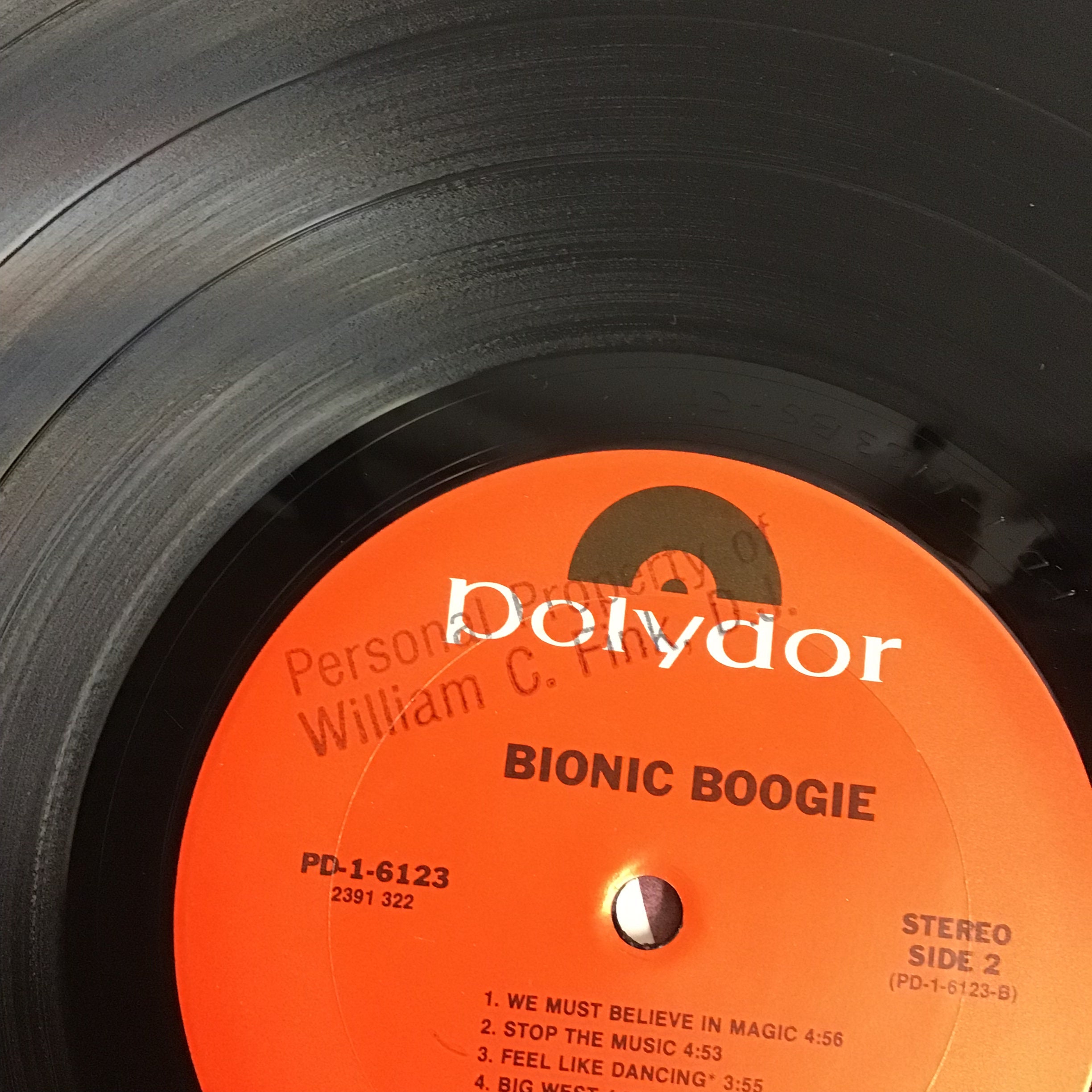Bionic Boogie Vinyl Album Self Titled Album - Etsy
