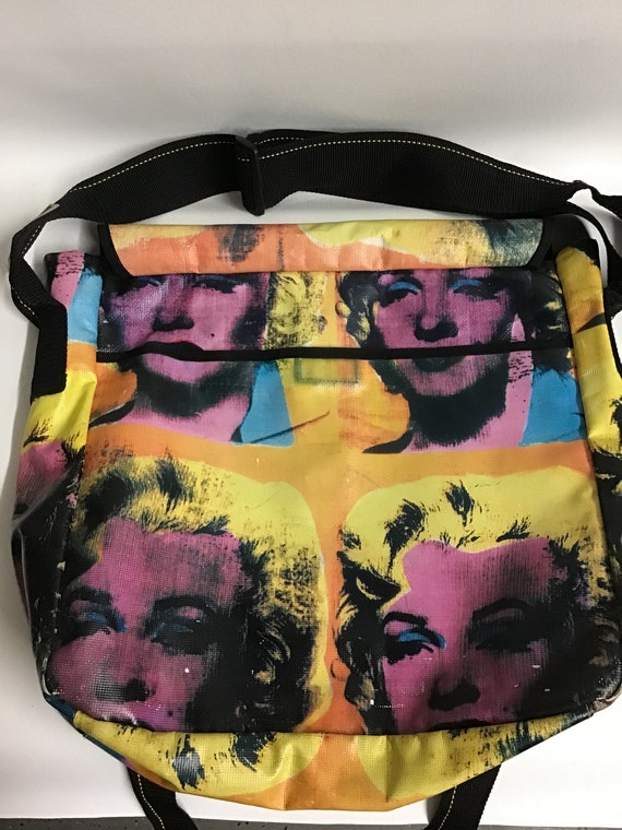 Andy Warhol LAAP Canvas Messenger Bag Etsy