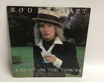 Rod Stewart Vinyl Album 1976 A Nigh On The Town