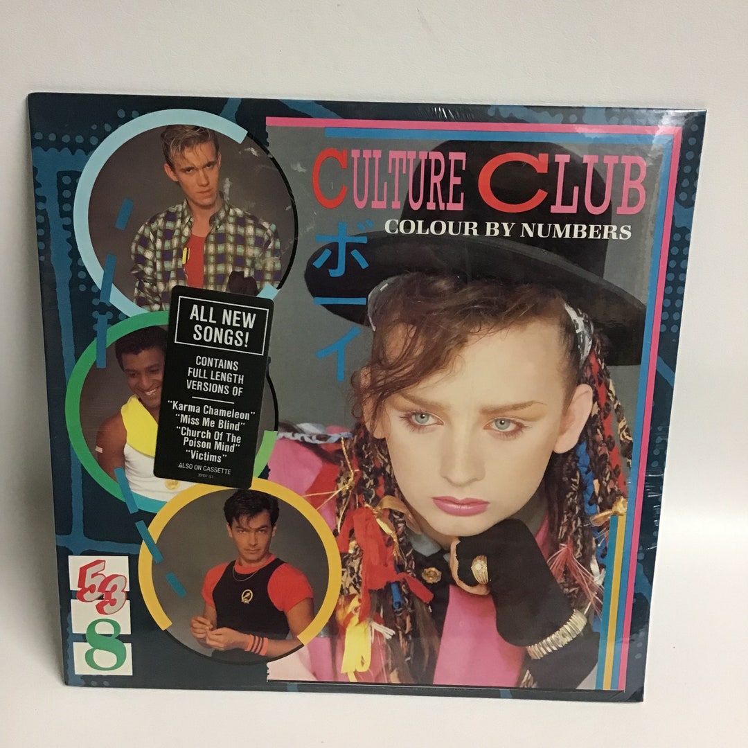 Culture Club Vinyl Album Colour by Numbers Factory Sealed - Etsy
