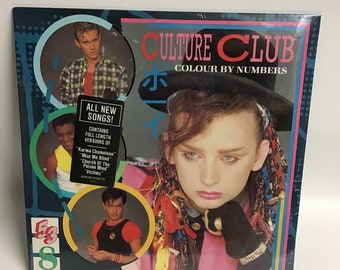 Culture Club Vinyl Album Colour By Numbers Factory Sealed