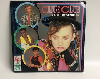 Culture Club Vinyl Album 1983 Colour By Numbers