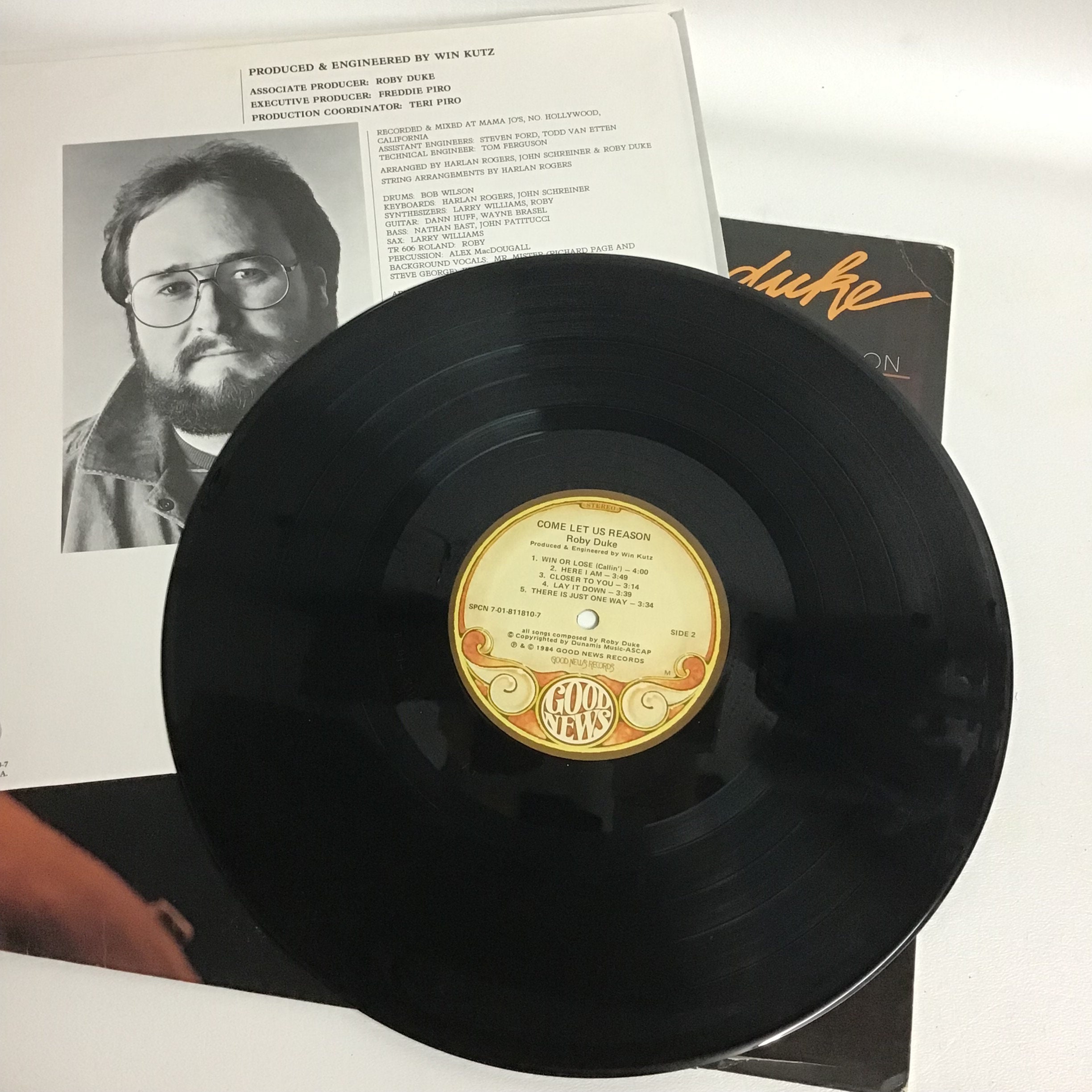 ロビー・デューク Roby Duke COME LET US REASON国内盤 CD
