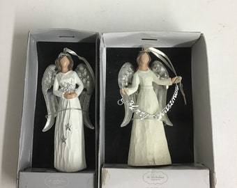 St. Nicholas Square Angel Ornaments