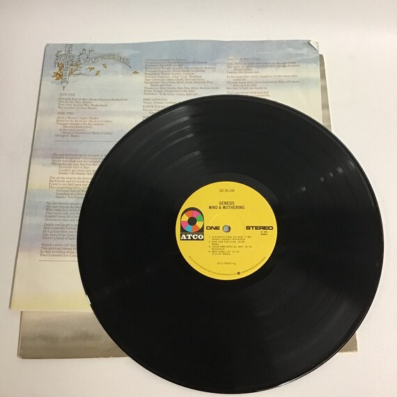 Genesis Vinyl Album Wind & Wuthering - Etsy