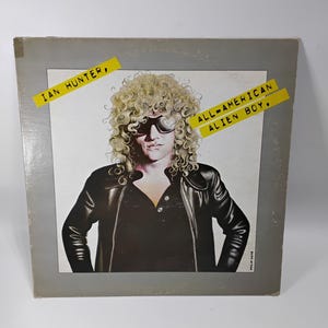 Ian Hunter Vinyl Album 1976 All-American Alien Boy