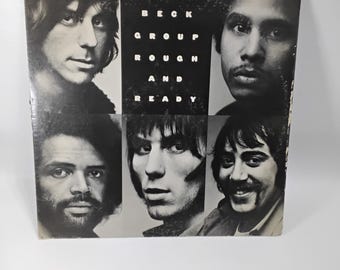 Jeff Beck Vinyl Album 1981 Rough And Ready