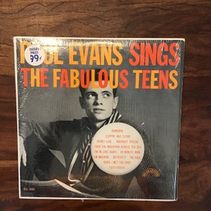 Paul Evans Vinyl Album Sings The Fabulous Teens
