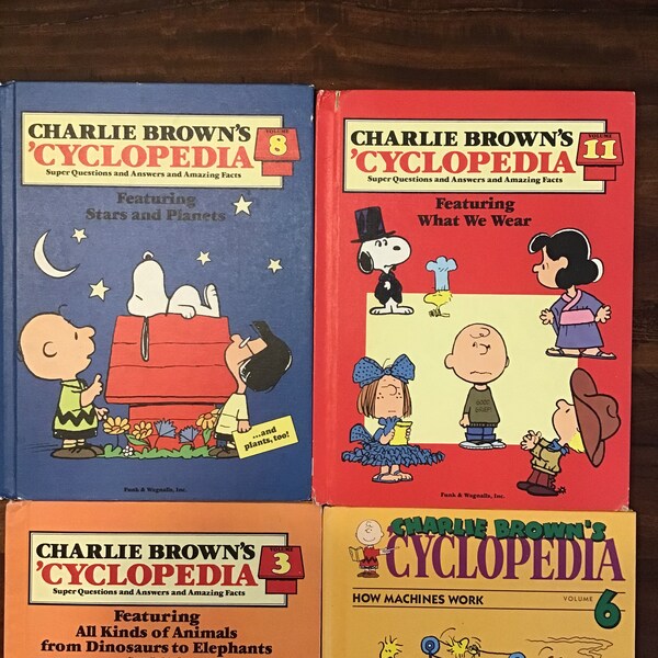 Charlie Brown Books Etsy