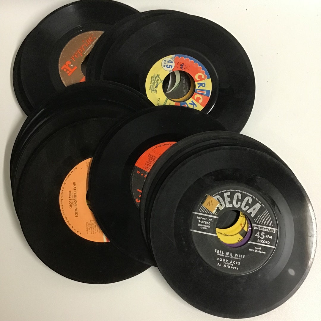 Vintage 45 RPM Vinyl Albums - Etsy