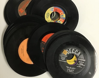 Vintage 45 RPM Vinyl Albums