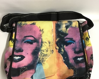 Andy Warhol print messenger bags - Retro to Go
